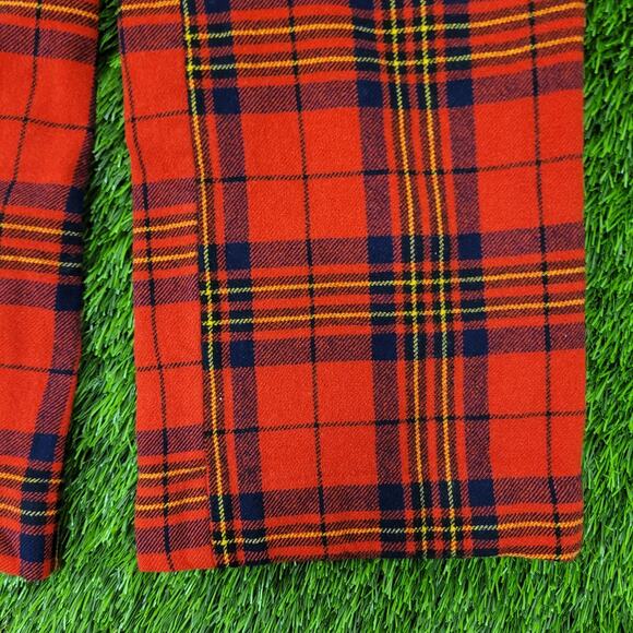 Vintage Brooks-Brothers Pants Women 00/0 24x27 Buffalo-Plaid - Picture 4 of 16